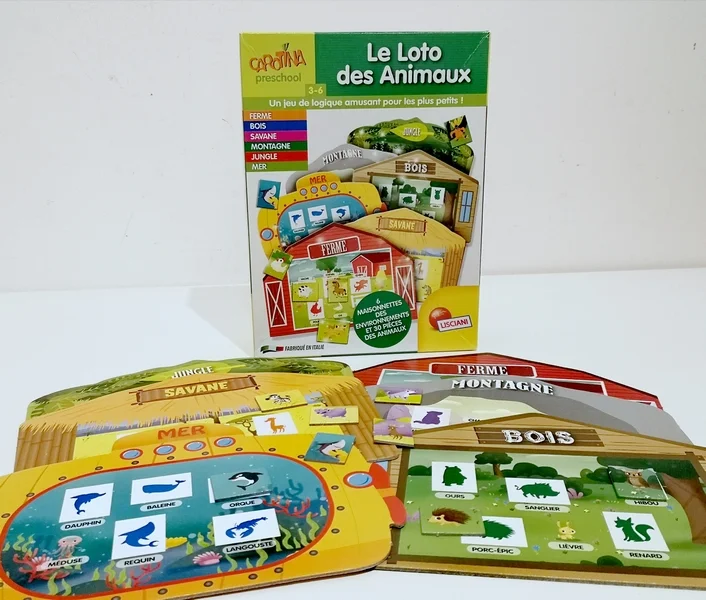 Le loto des animaux Lisciani