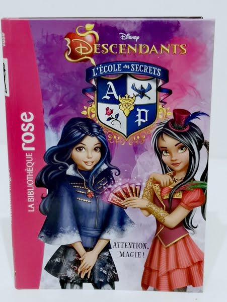 Livre Disney Descendants L'école des secrets La Bibliothèque Rose