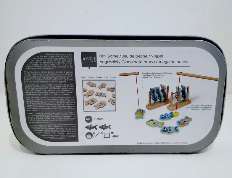 Jeu de pêche Scratch Europe