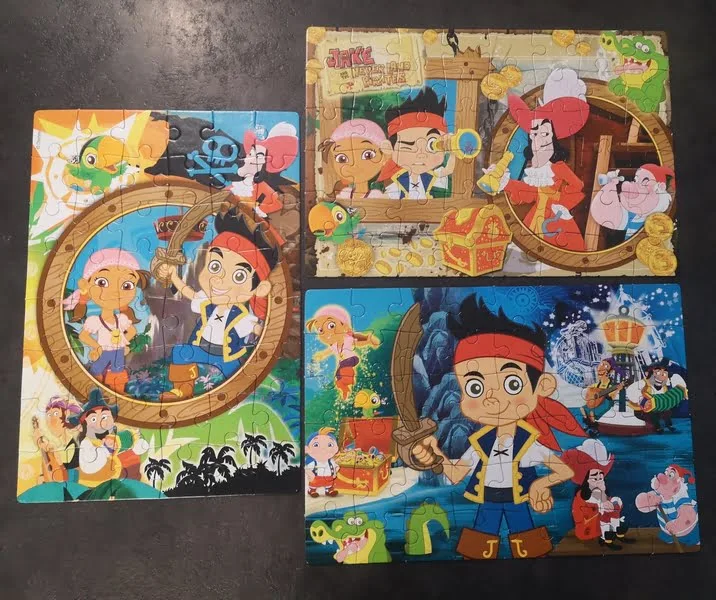 Puzzles Jake et les pirates Clementoni