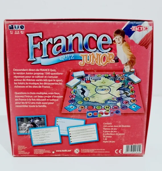 France quiz Junior Tactic