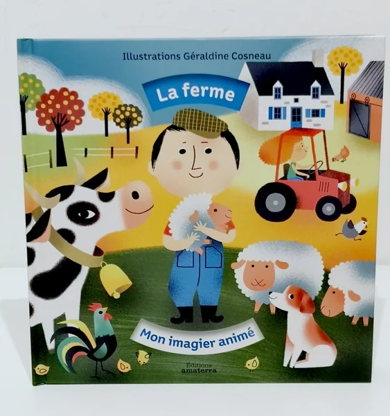 Mon imagier animé La ferme Editions amaterra