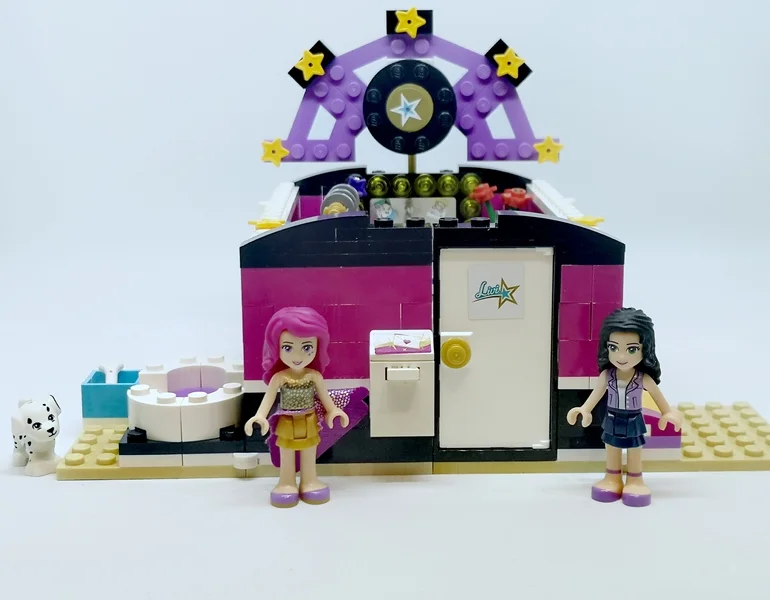 La loge de la chanteuse Lego Friends 41104
