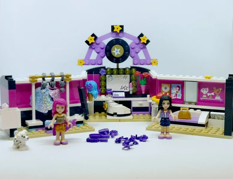La loge de la chanteuse Lego Friends 41104