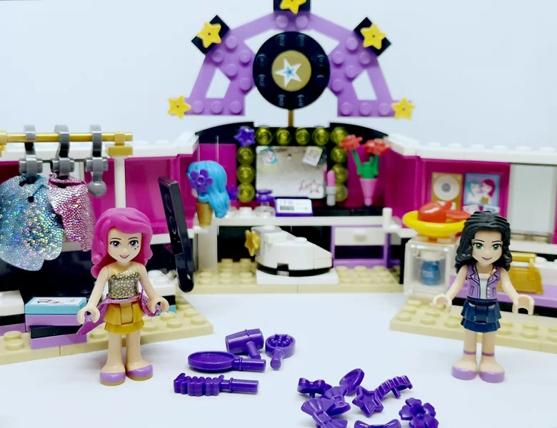 La loge de la chanteuse Lego Friends 41104