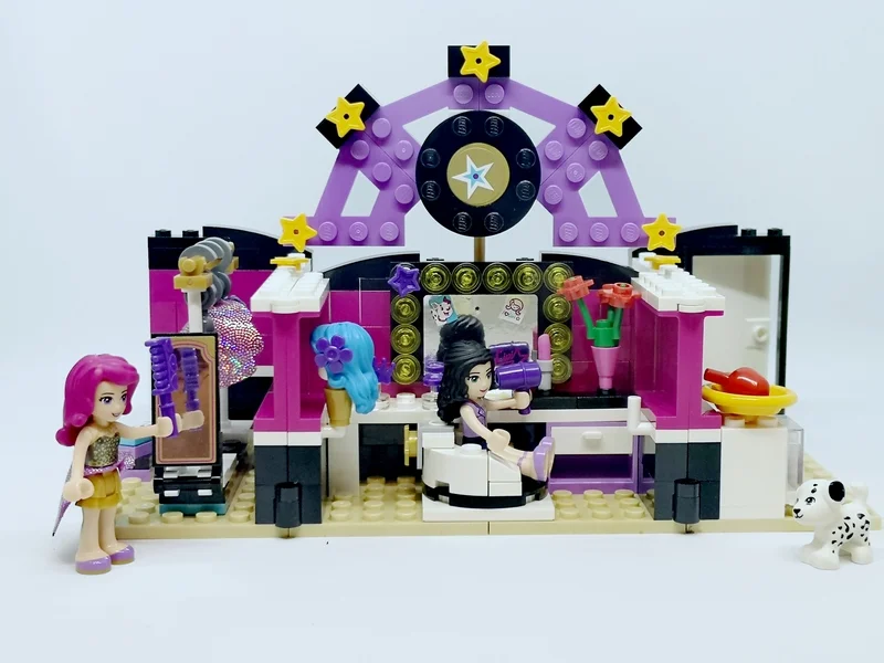 La loge de la chanteuse Lego Friends 41104