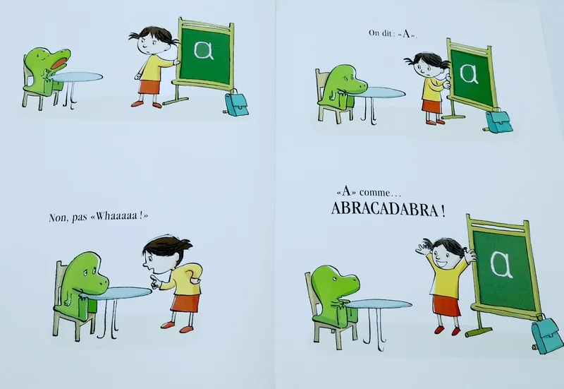 Le jour du A L'école des loisirs