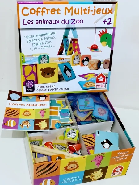 Coffret Multi jeux House of Toys