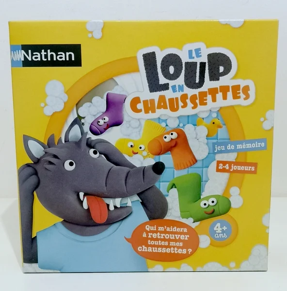 Le Loup en chaussettes NATHAN