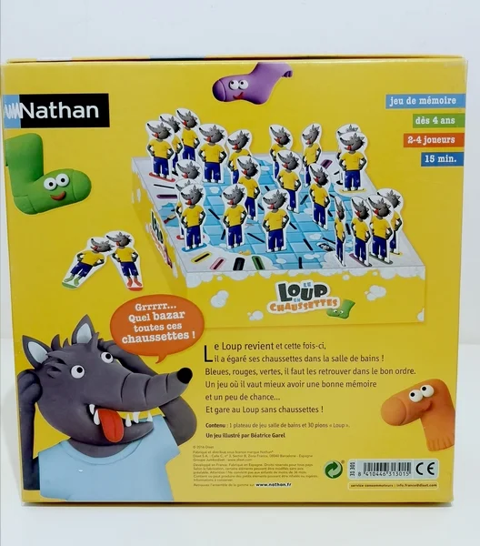 Le Loup en chaussettes NATHAN