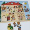 Puzzle bois La maison des ours DJECO