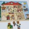 Puzzle bois La maison des ours DJECO