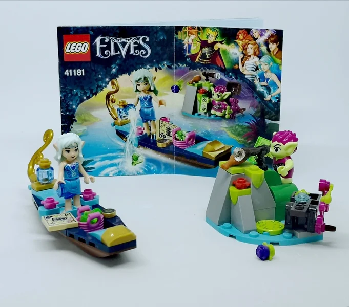 La gondole de Naida et le voleur gobelin Lego Elves 41181