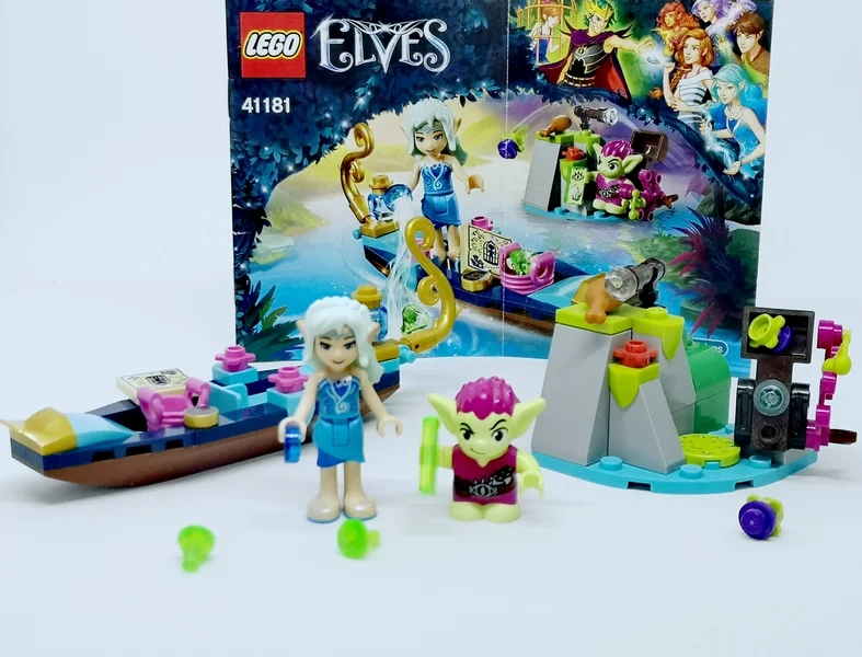 La gondole de Naida et le voleur gobelin Lego Elves 41181