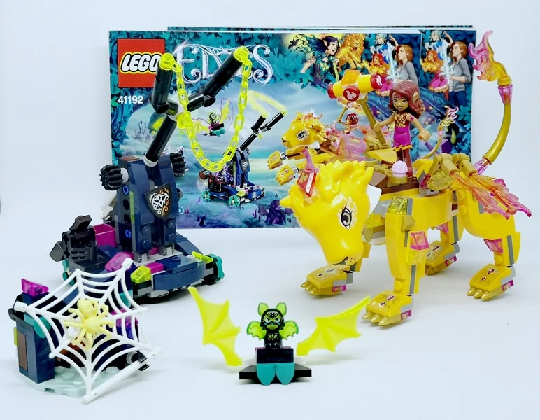 Azari et la capture du lion de feu Lego Elves 41192