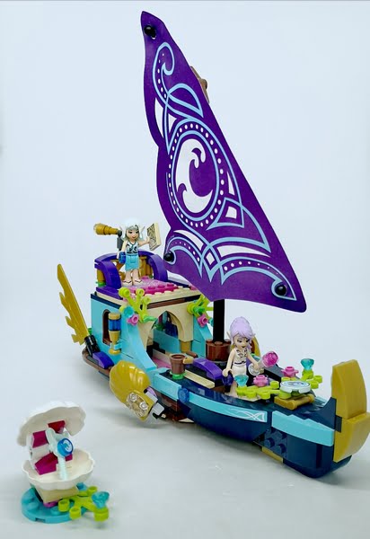 Le bateau magique de Naida et Aira Lego Elves 41073
