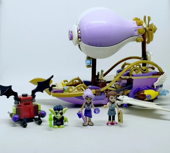 Le dirigeable d’Aira et la poursuite de l’amulette LEGO ELVES 41184