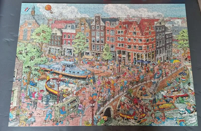 Puzzle Cities of the world Amsterdam Ravensburger