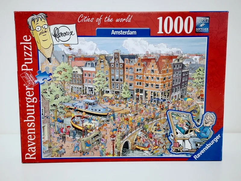 Puzzle Cities of the world Amsterdam Ravensburger