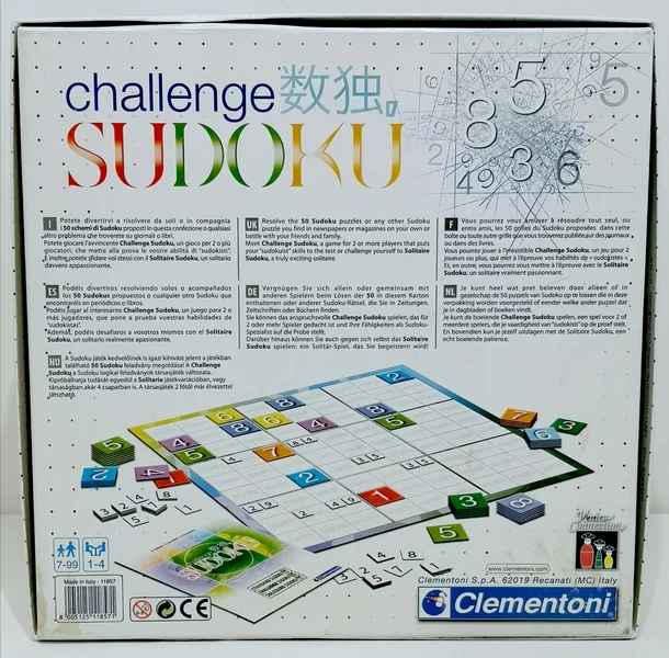 Sudoku Challenge Clementoni