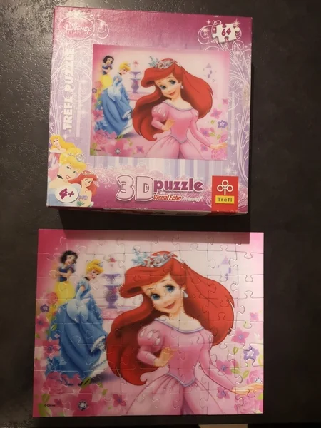 Puzzle 3D Disney princesses Trefl