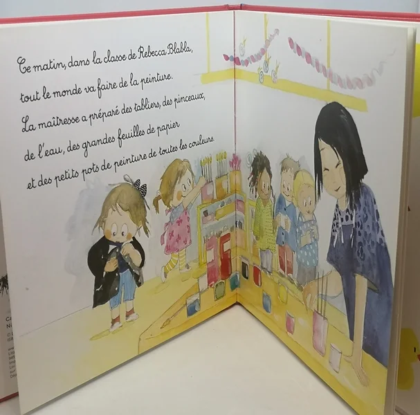 Rebecca Blabla L'atelier peinture Editions Lito