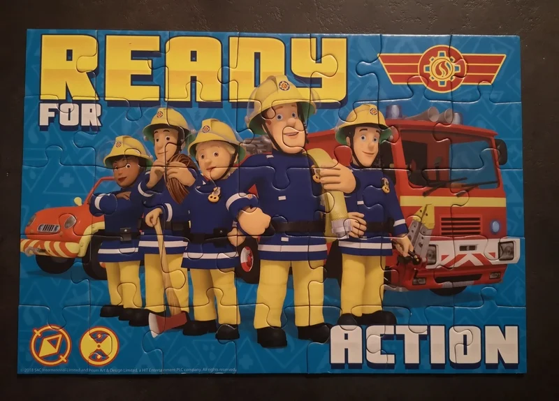 Puzzle Sam le pompier Innovakids