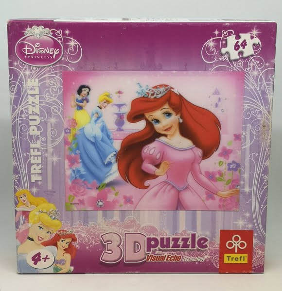 Puzzle 3D Disney princesses Trefl