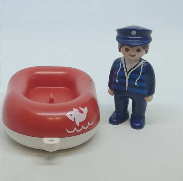 Vacancier avec bateau PLAYMOBIL 123 6795
