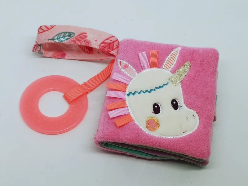 Livre bébé Imagier Louise la licorne Lilliputiens