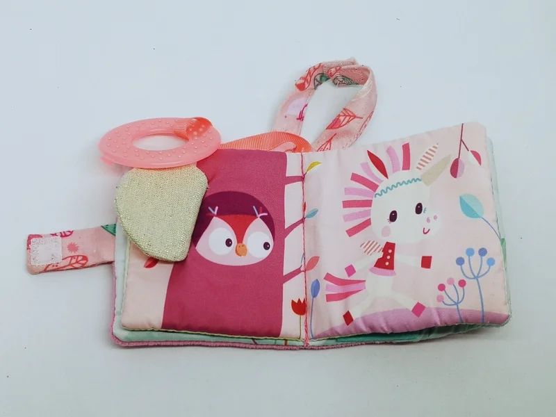 Livre bébé Imagier Louise la licorne Lilliputiens