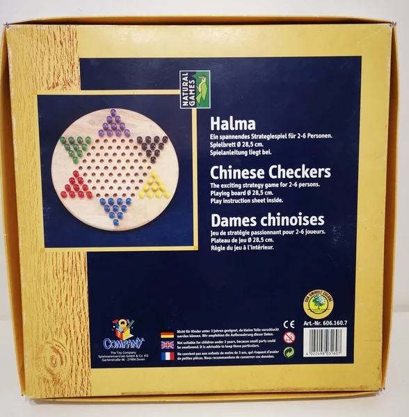 Dames Chinoises Deluxe Natural Games