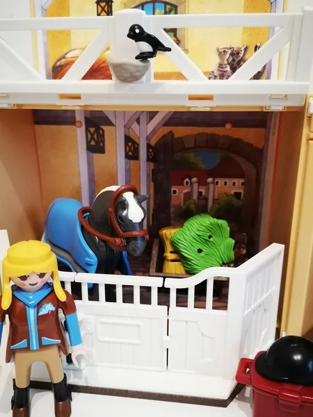 Coffret écurie Playmobil 5418