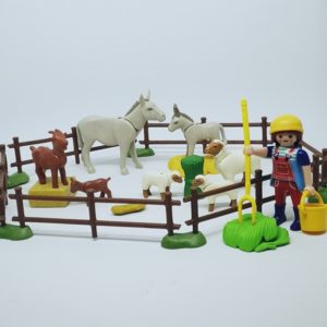 Fermière avec animaux Playmobil 6133