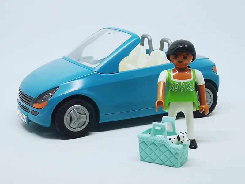 Voiture cabriolet PLAYMOBIL
