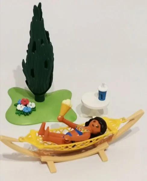 Femme avec hamac Playmobil 4861