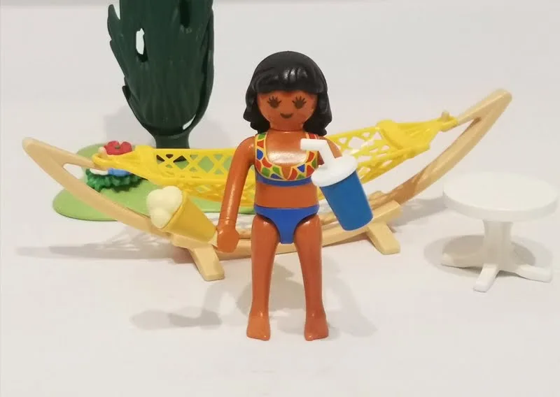 Femme avec hamac Playmobil 4861