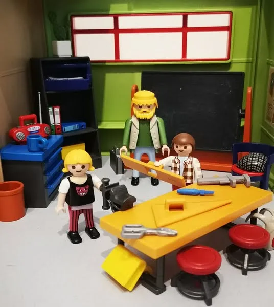 Ecole aménagée PLAYMOBIL 9453