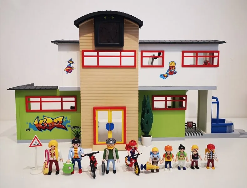 Ecole aménagée PLAYMOBIL 9453