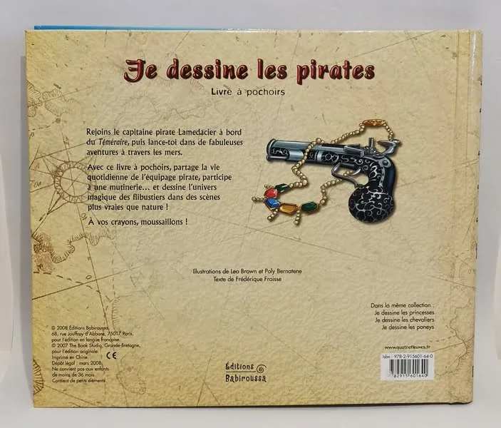 Je dessine les pirates Editions Babiroussa