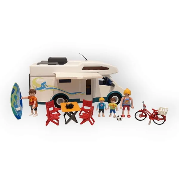 Famille avec camping-car PLAYMOBIL 6671