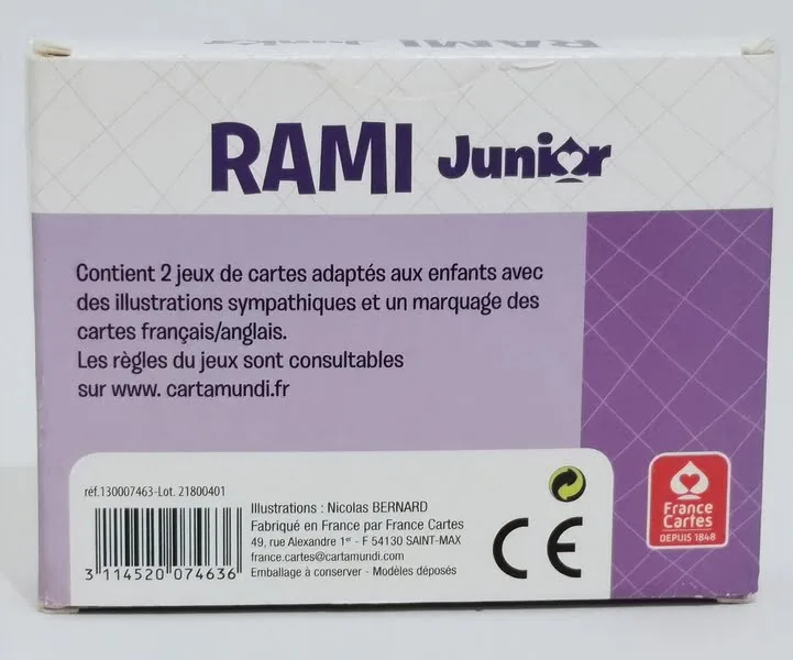 Rami Junior France Cartes