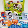 Jeu de laçage à la campagne HABA