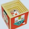 Pyramide 6 cubes Baby Forest Janod