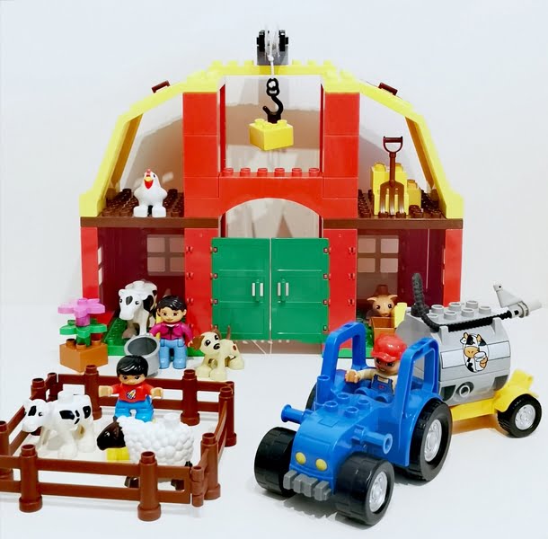 La grande ferme LEGO DUPLO 5649 - Lego d'occasion Revaltoys