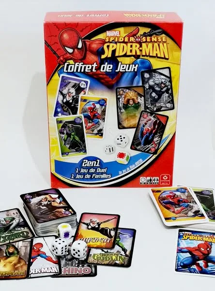 Coffret de jeux Spider-Man Cartamundi