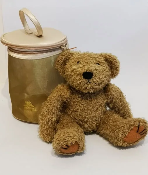 Ours en peluche Lulu castagnette