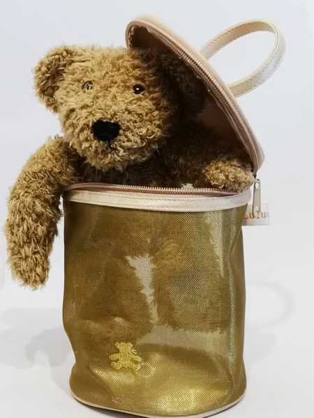 Ours en peluche Lulu castagnette