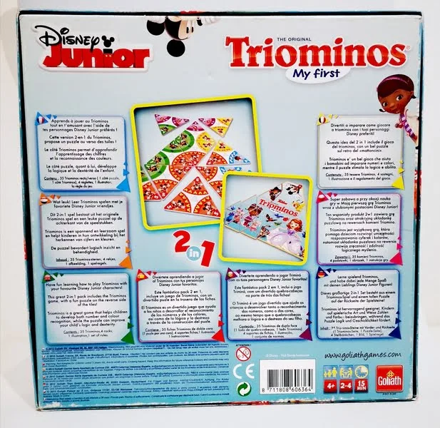 Triominos My First Disney Goliath