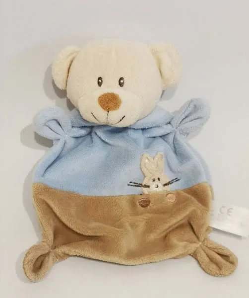 Doudou plat Ours Zannier Grain de blé